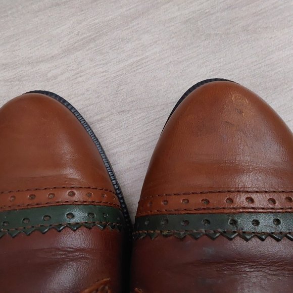 Nine West KASEY Brown Pointed Toe Slip On Loafer. Size 7 N - Picture 5 of 8